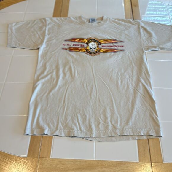 Lot of 2 Motorcycle Cotton Tee Shirts Dodgers and Guatemala Sz M - Picture 13 of 15